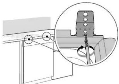LG LDNPH753S - Method 1: Securing to Countertop - 1