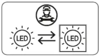 SHARP SJ-FTB30ITXWE-ES - LED-Beleuchtung auswechseln - 2