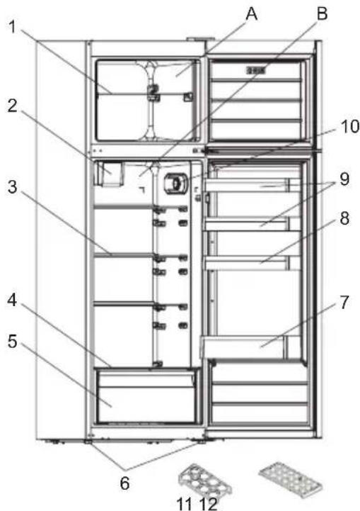 SHARP SJ-FTB30ITXWE-ES - GERÄTEBESCHREIBUNG - 1