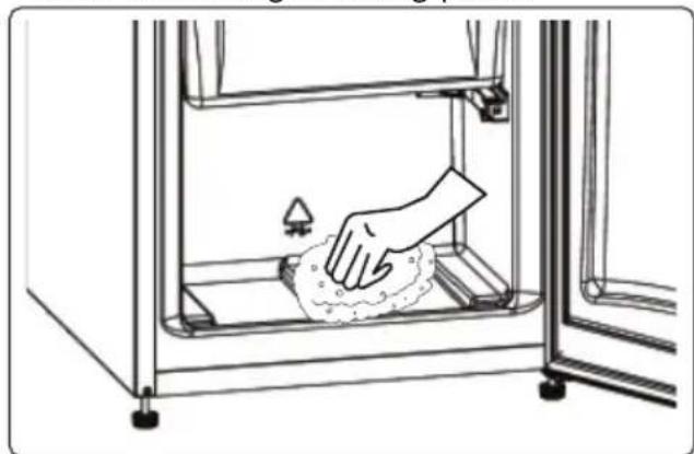 SHARP SJ-FTB30ITXWE-ES - Freezer defrosting process - 1