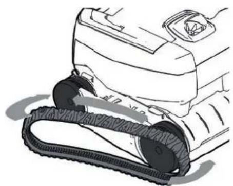 ZODIAC TornaX GT 2120 - I Sosti tuzione dei cingoli - 2