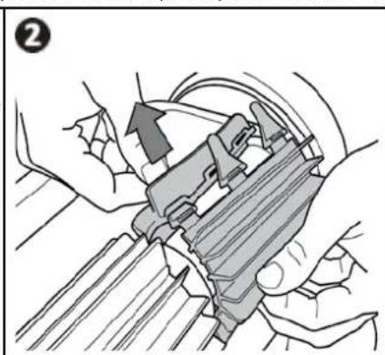 ZODIAC XA 2095 - Positionner les nouvelles brosses - 2