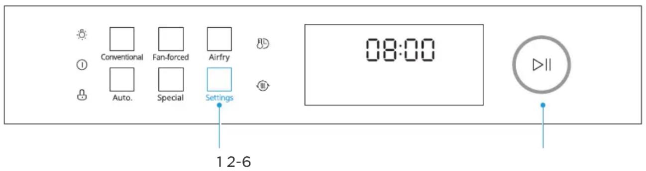 Frilec VESUVIO6072 - Réglage de l'horloge - 1
