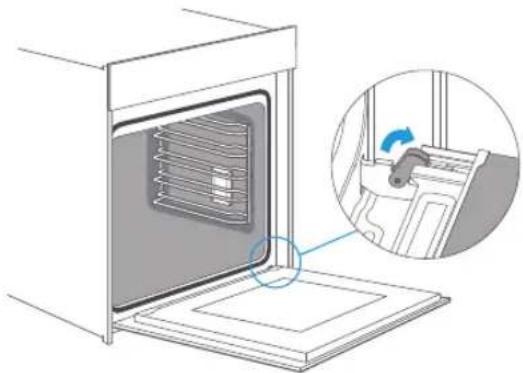 Frilec VESUVIO6072 - Removal and installation of oven door - 1
