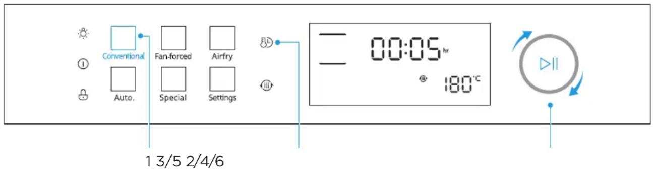 Frilec VESUVIO6072 - Conventionele ovenfunctie - 1
