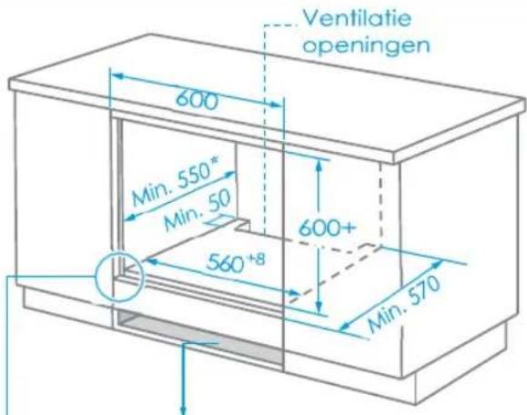 Frilec VESUVIO6072 - (Onder) kast inbouw - 3