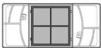 LG LF26C6230V - Replacing the Fresh Air Filter - 3
