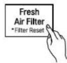 LG LF26C6230V - Replacing the Fresh Air Filter - 6