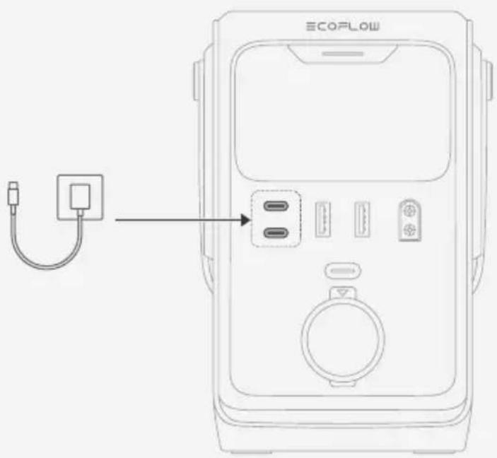 ECOFLOW TRAIL 300 DC - I USB-C 入出力ポート経由 - 1