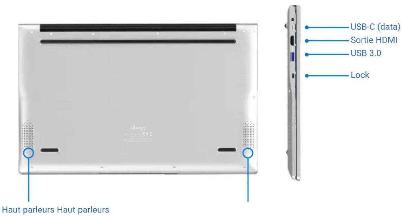 DANEW Dbook 175 - Vue dessous - 1