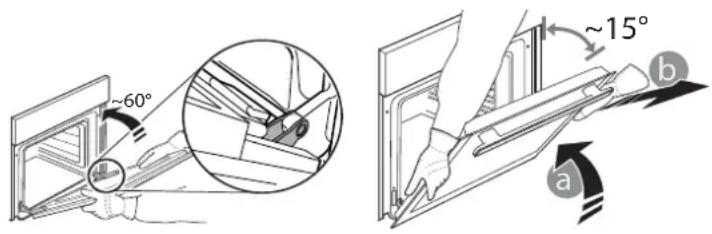WHIRLPOOL OMR58RU0SX - REMOVING AND REFITTING THE DOOR - 2