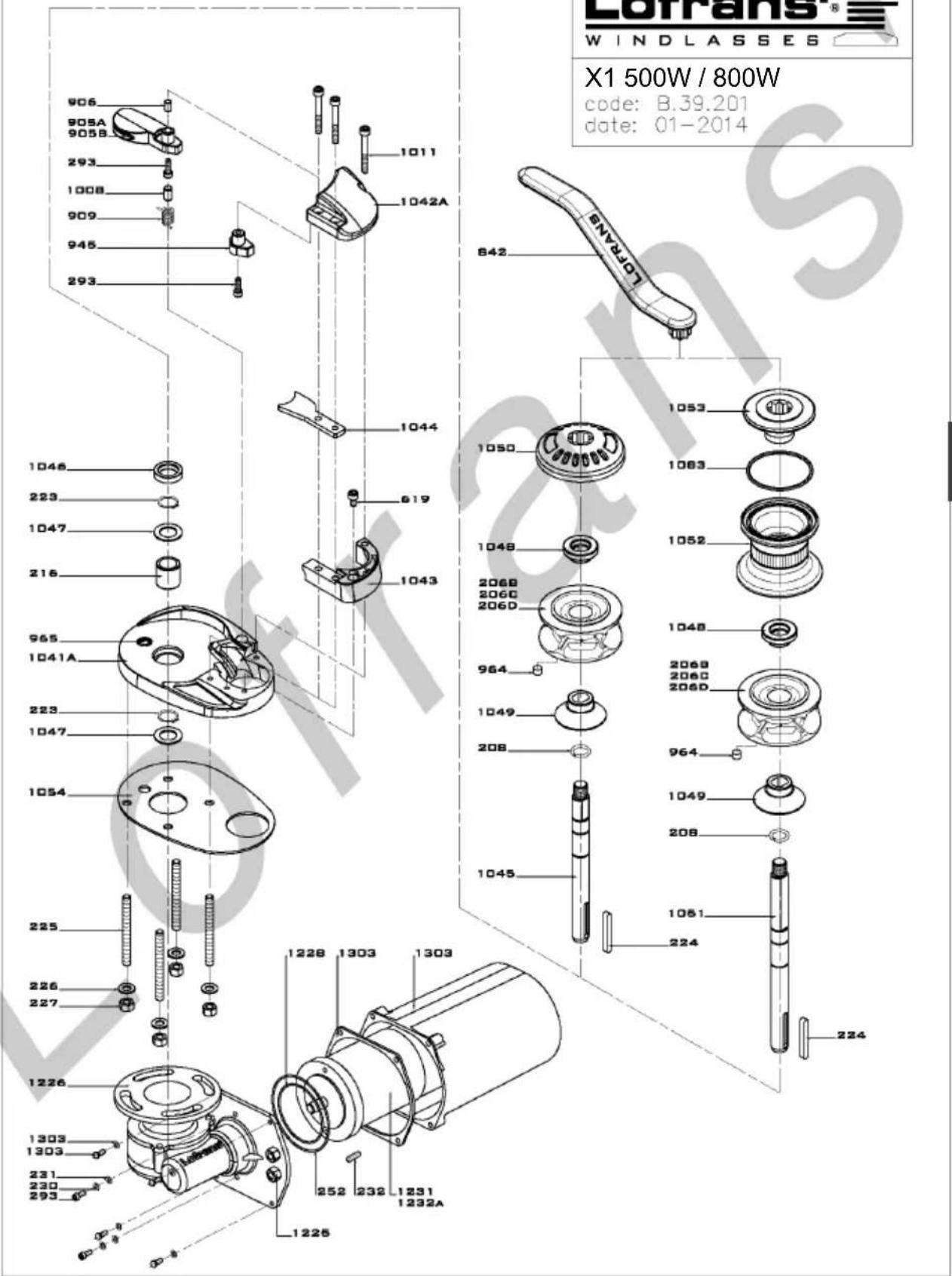 Lofrans X1 - LISTA PARTI - 1