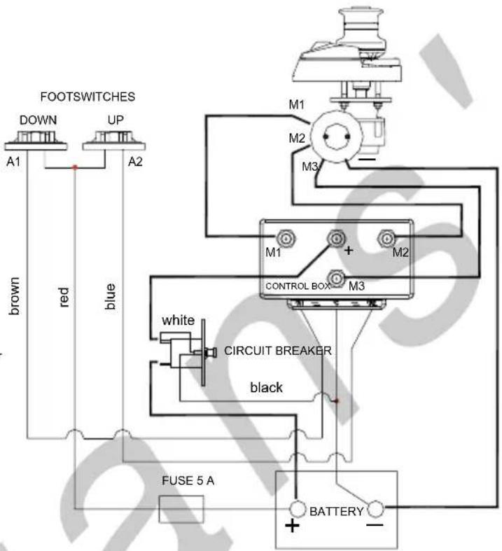 Lofrans X1 - Wiring Diagram - 6