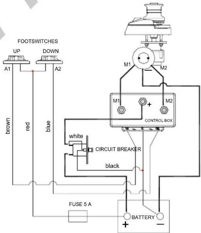 Lofrans X1 - Wiring Diagram - 4
