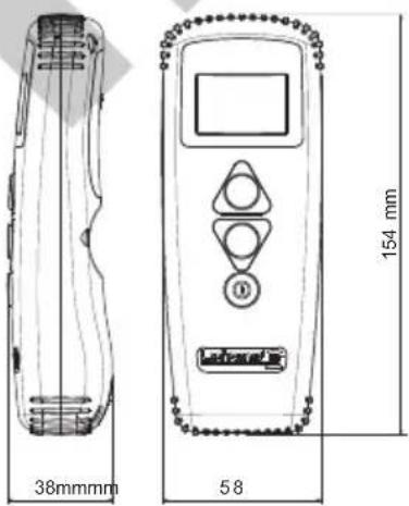 Lofrans Thetis 7003 - General dimensions - 1