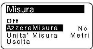 Lofrans Thetis 7003 - Measurement menu - 1