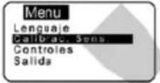 Lofrans Thetis 7003 - Menú de configuración cuentametros - 2