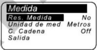 Lofrans Thetis 7003 - Reseteo de la medición - 1