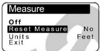Lofrans Thetis 7003 - Measurement reset - 1