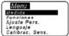 Lofrans Thetis 7003 - Menú de configuración cuentametros - 1