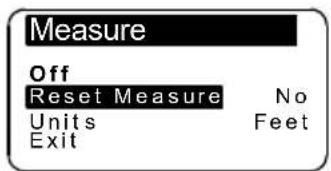 Lofrans Thetis 7003 - Measurement menu - 1