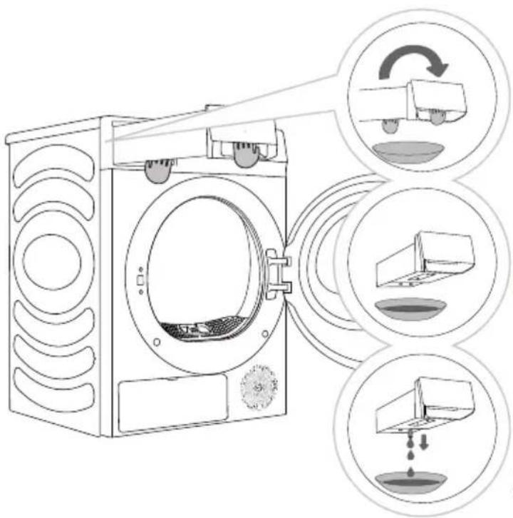 ASPES ASB800DDX - EMPTYING THE CONDENSATE TANK - 2