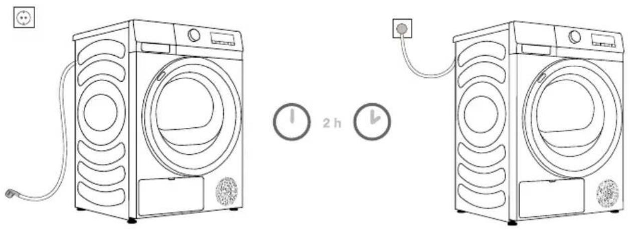 ASPES ASB800DDX - CONNECTING TO THE POWER MAINS - 1