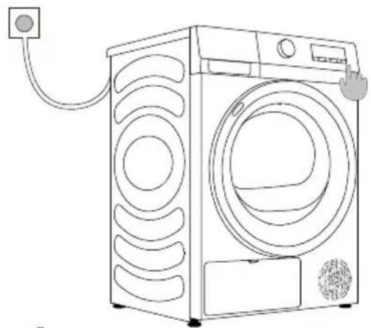 ASPES ASB800DDX - ENCENDER LA SECADORA - 1