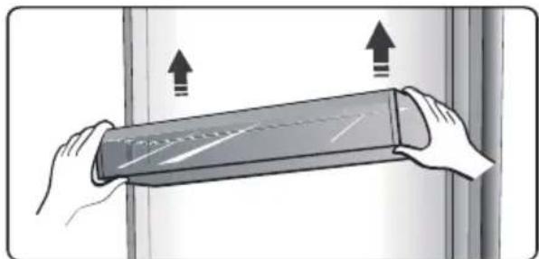 HISENSE RS3P558NEFE - Clayettes en verre et balconnets de porte - 1