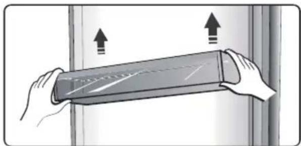 HISENSE RS3P558NEFE - Prateleiras de vidro e Prateleiras da porta - 1