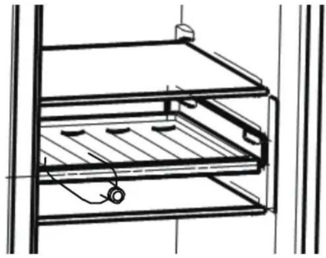 HISENSE RS3P558NEFE - Prateleira para garrafas - 1