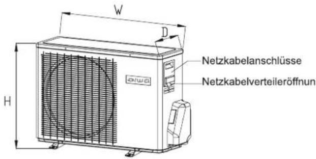 AIWA FUJINAIR 12 ACD-12100 - Des Außengeräts - 2