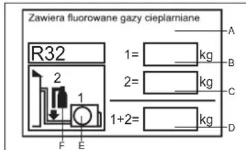 AIWA SUIJINAIR 9 ACD-9200 - WAZNE INFORMACJE DOTYCZACE CZYNNIKA CHLODNICZEGO - 1