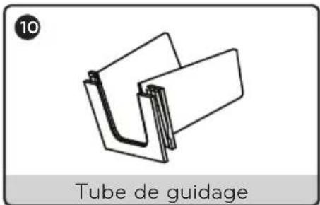10 Tube de guidage