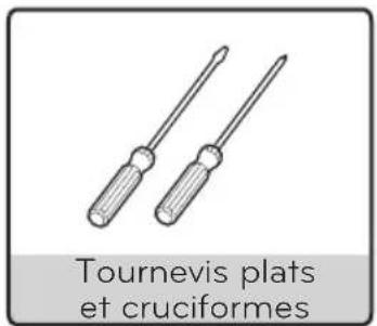 Tournevis plats et cruciformes