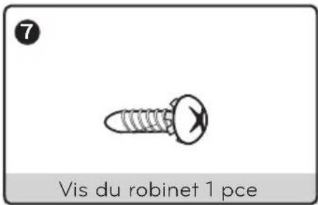 7 Vis du robinet 1 pce