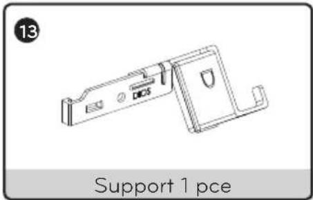 13 Support 1 pce