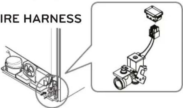 LG LK60C - CONNE CT THE WATER VALVE WIRE HARNESS - 1
