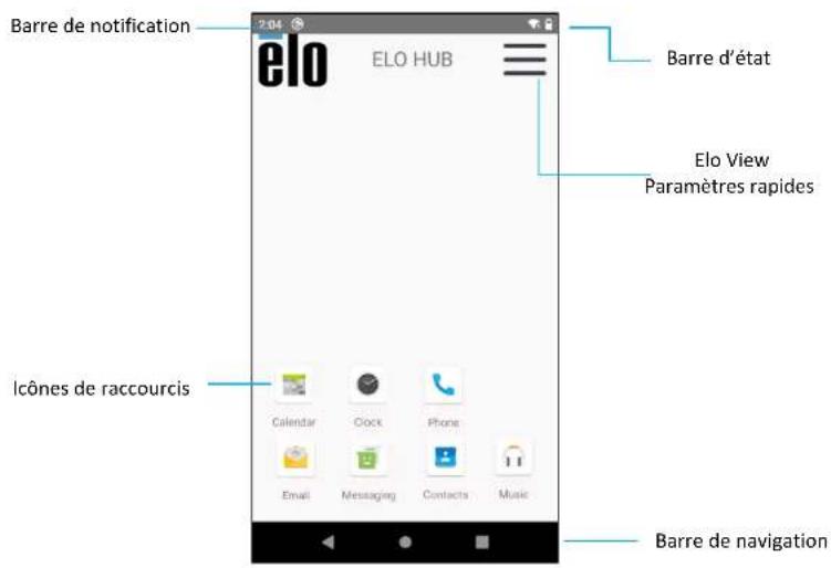 ELO E390647 - Écran d'accueil Elo Hub – S'inscrire sur Eloview - 1