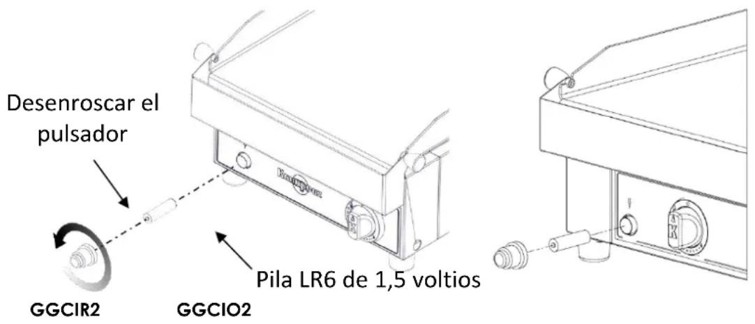KRAMPOUZ GGCIR2AA - ENCENDEDOR ELECTRÓNICO - 1