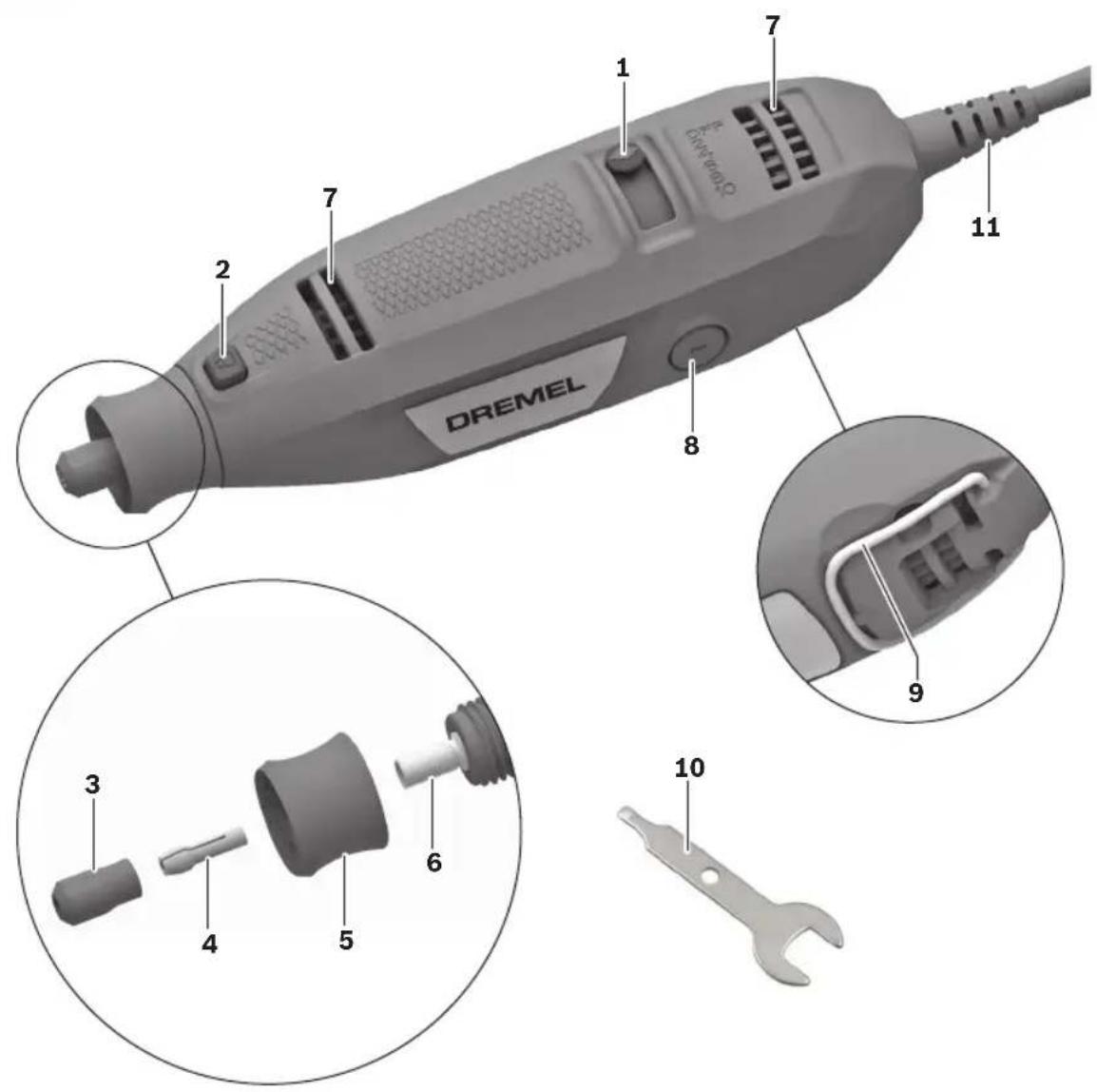 DREMEL 3100 - Model 3100 High Speed Rotary Tool - 1