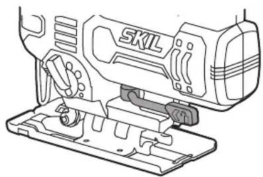 SKIL JS314901 - Ajuste del ángulo del biselado de la base - 1