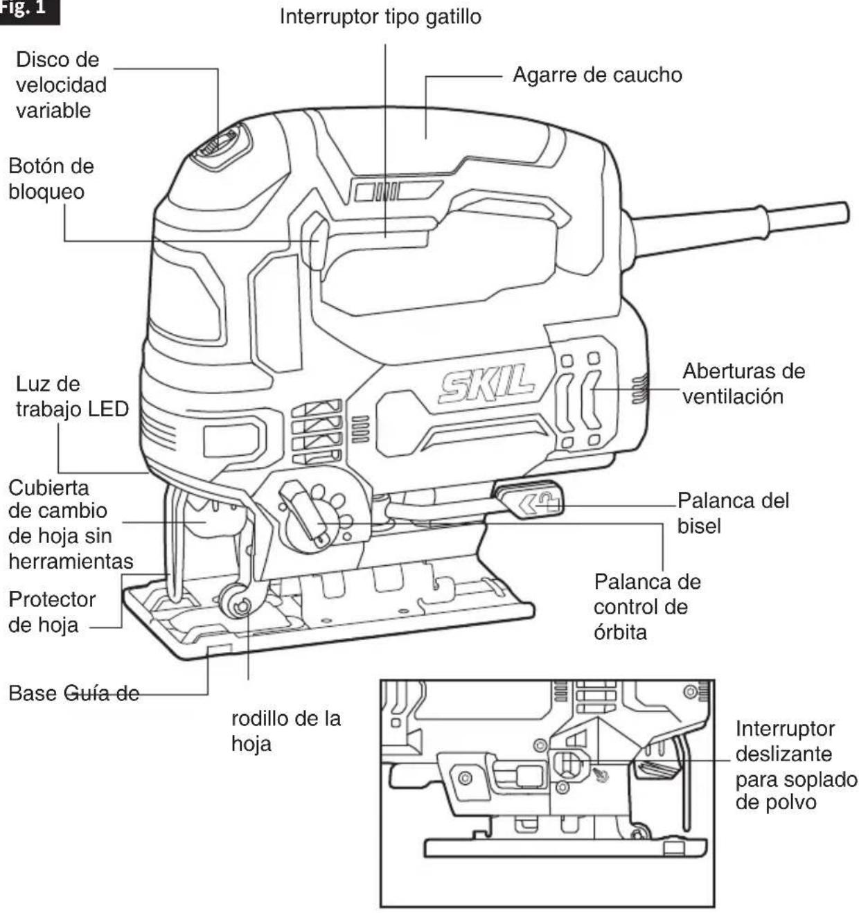 SKIL JS314901 - CONOZCA SU SIERRA DE VAIVÉN - 1
