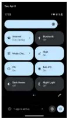 FiiO M21 - Barre d'état et page d'affichage - 1