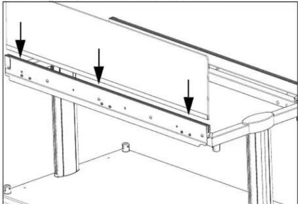 Vollrath LP55280 - Install the Glass Panels Long Side Panel(s) - 2