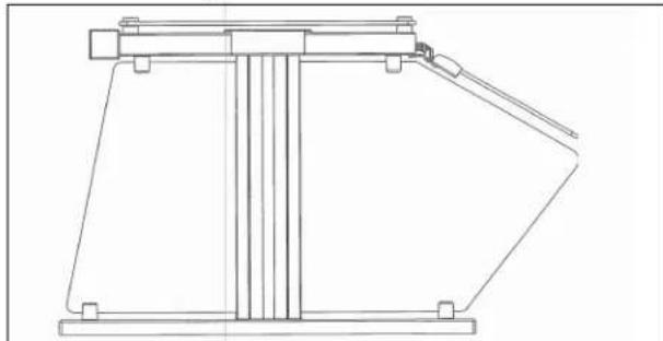 Vollrath LP55280 - Perfil extremo de protección contra aliento de lado - 1
