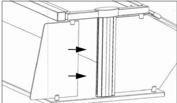 Vollrath LP55280 - Install the End Glass - 1