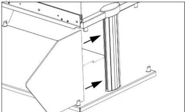 Vollrath LP55280 - For Double Sided Breath Guards - 1