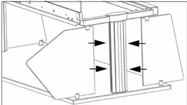 Vollrath LP55280 - Para protecciones contra aliento de lado único - 1