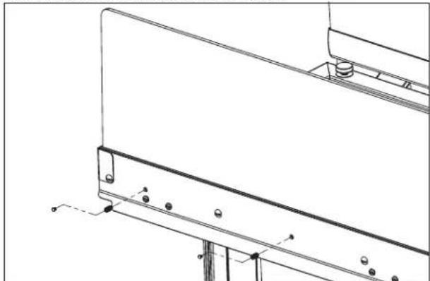 Vollrath LP55315 - Installation des vitres Long(s) panneau(x) - 3